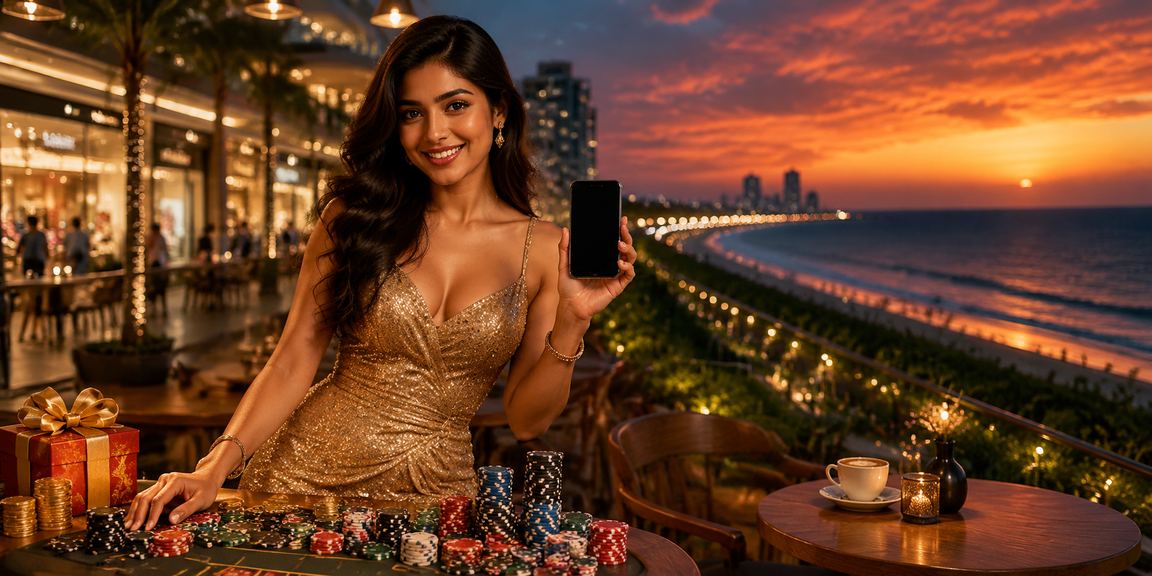 Live dealer providing casino games